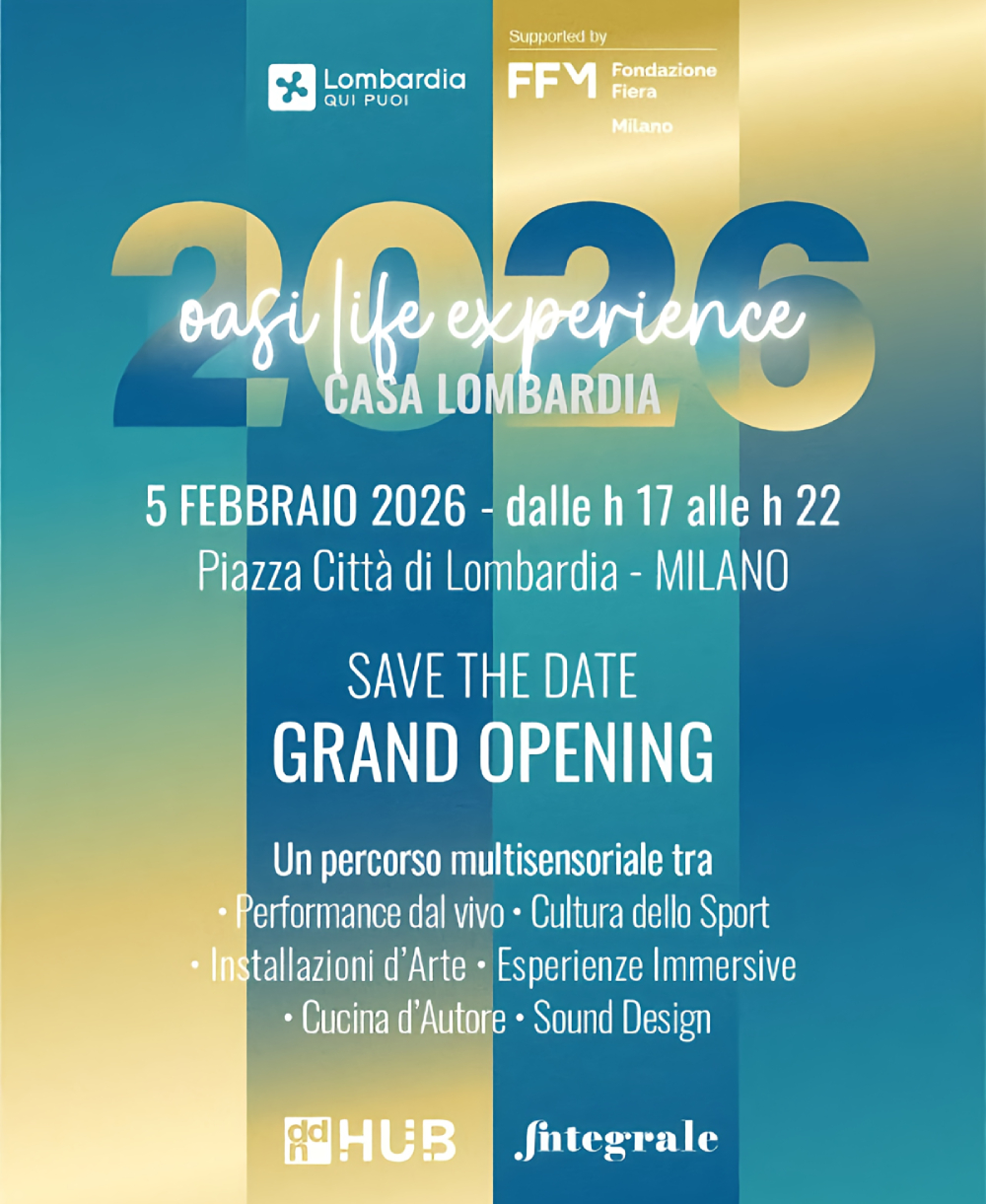 Save The Date - Casa Lombardia 2026